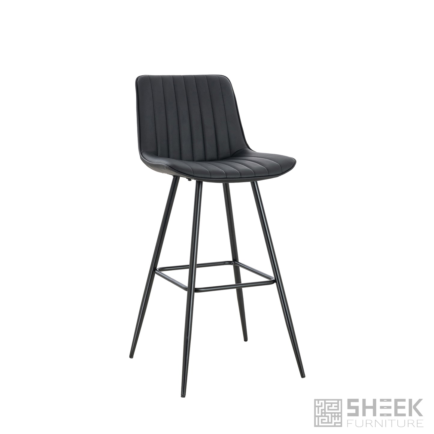 Hermes Bar Stool – Rust Brown