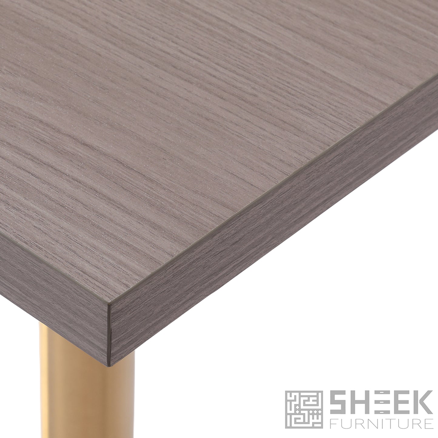 HPL Dining Table – Grey Ashwood - 24 x 30