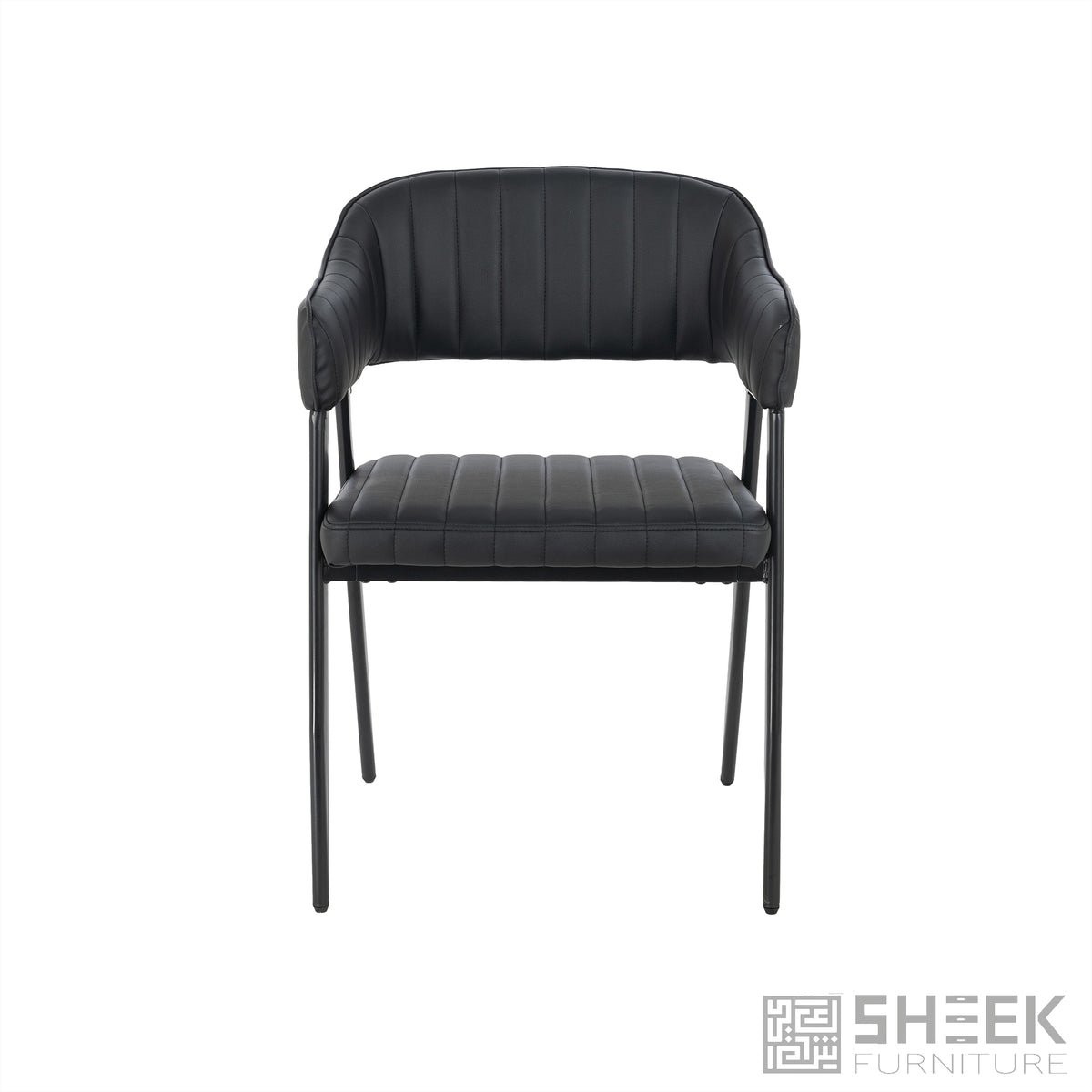 Hampton Barrel Chair – Midnight Black