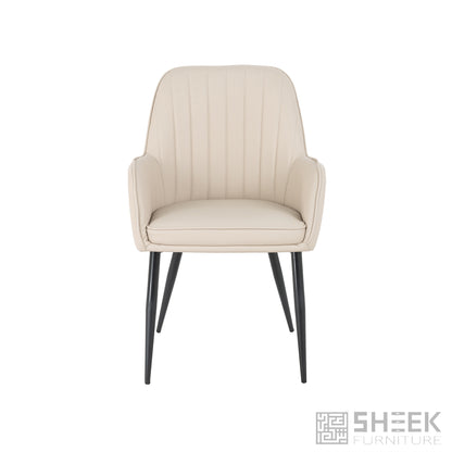 Apollo Accent Chair – Blush Beige