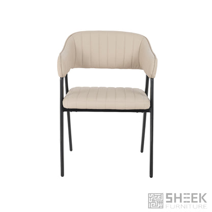 Hampton Barrel Chair – Blush Beige