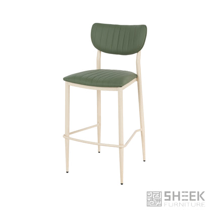 Atlas Stack Bar Stool – Olive Green