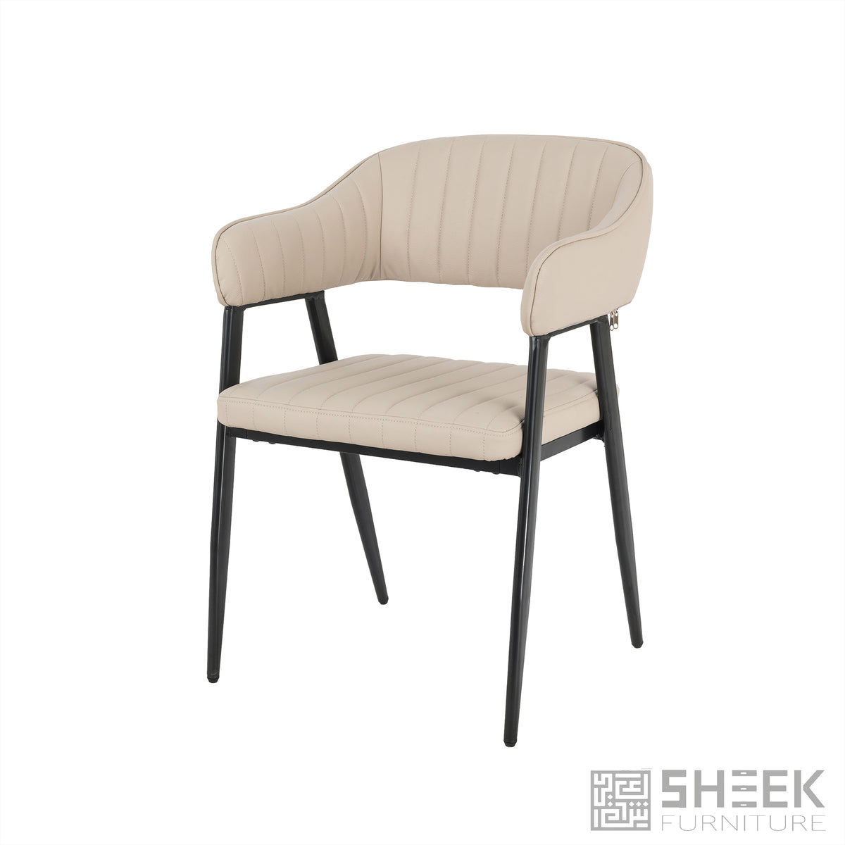 Hampton Barrel Chair – Blush Beige