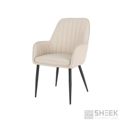 Apollo Accent Chair – Blush Beige