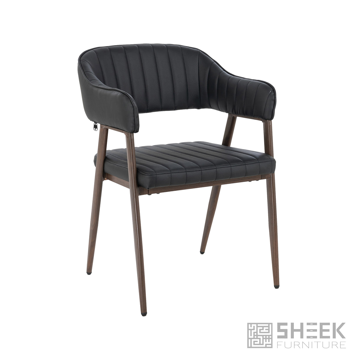 Hampton Barrel Chair – Midnight Black