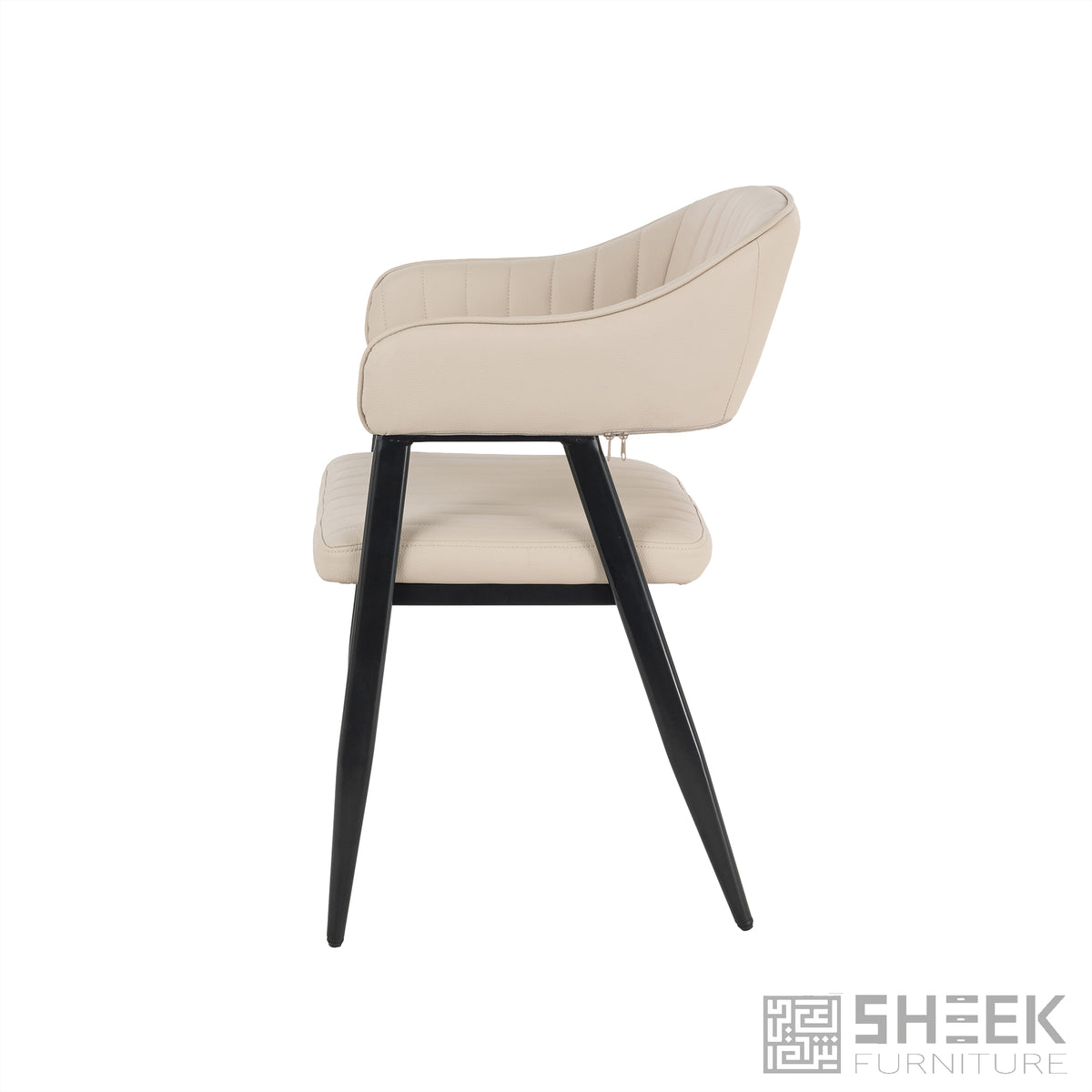 Hampton Barrel Chair – Blush Beige