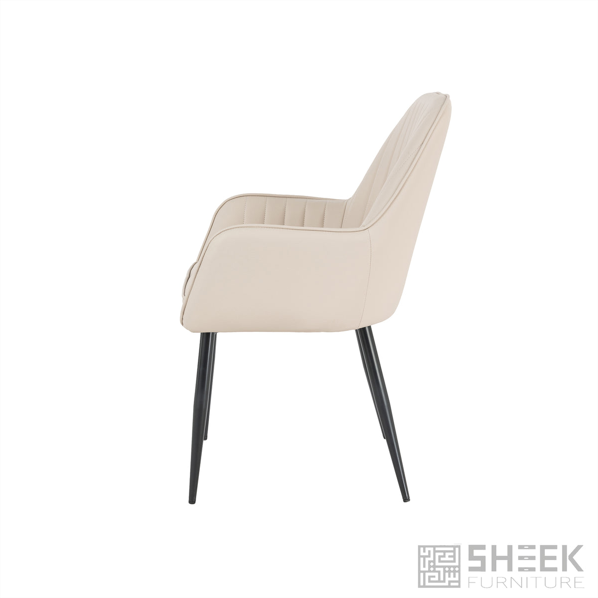 Apollo Accent Chair – Blush Beige