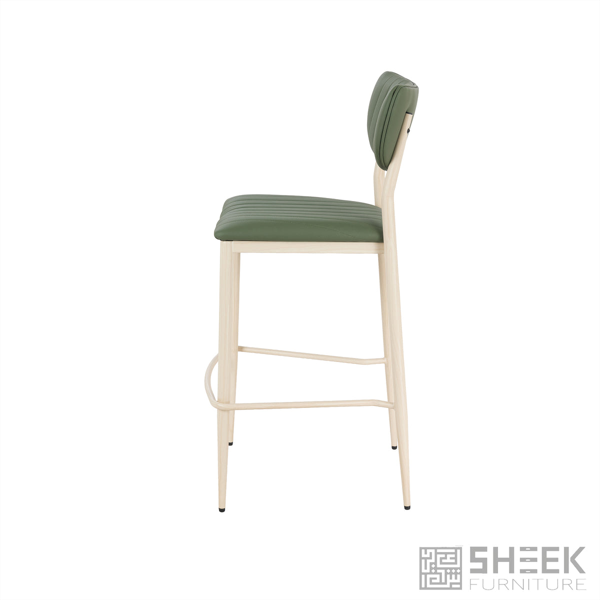 Atlas Stack Bar Stool – Olive Green