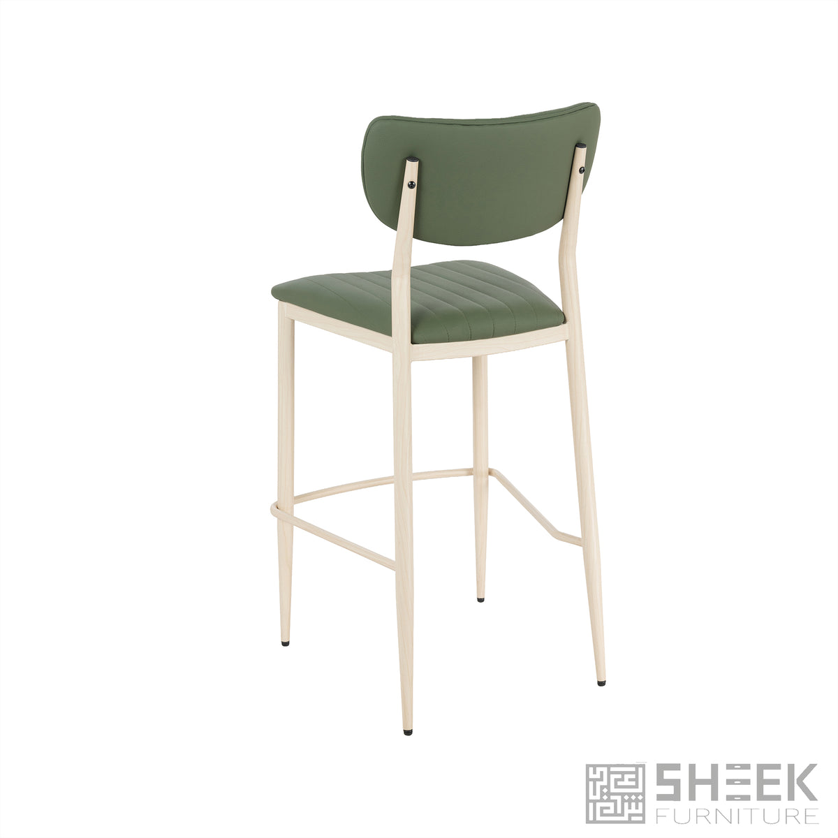 Atlas Stack Bar Stool – Olive Green