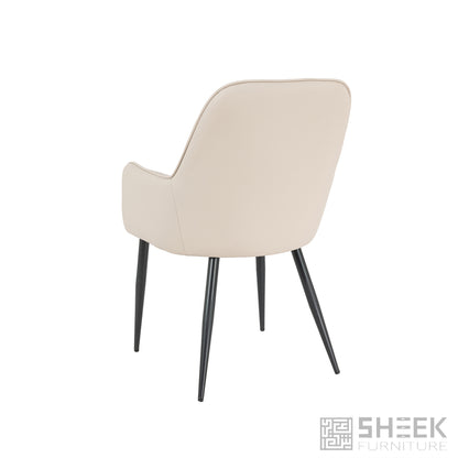Apollo Accent Chair – Blush Beige
