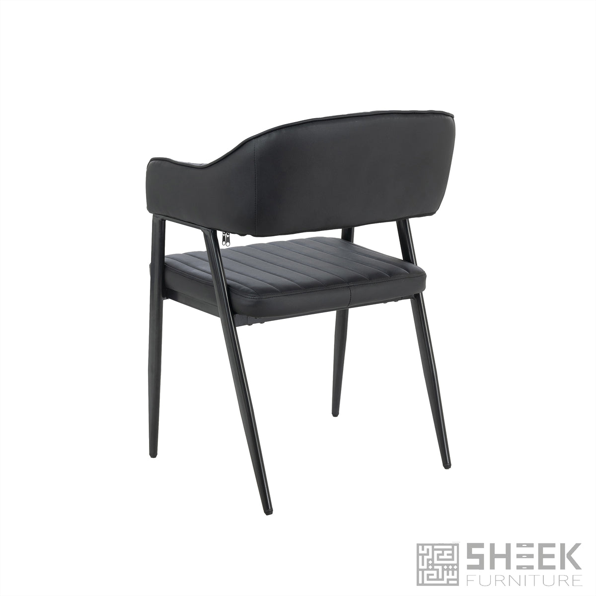 Hampton Barrel Chair – Midnight Black