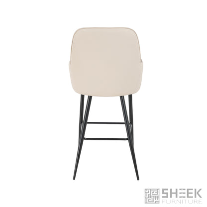 Apollo Bar Stool – Blush Beige