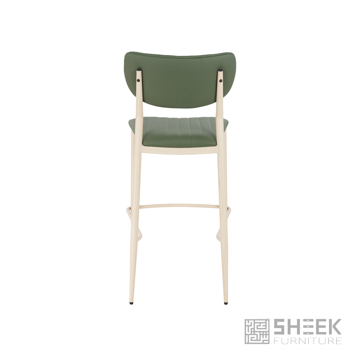 Atlas Stack Bar Stool – Olive Green