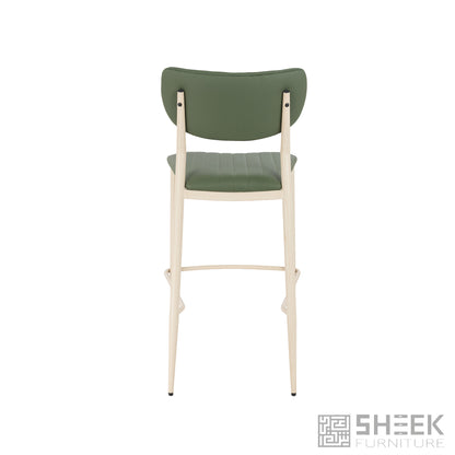 Atlas Stack Bar Stool – Olive Green