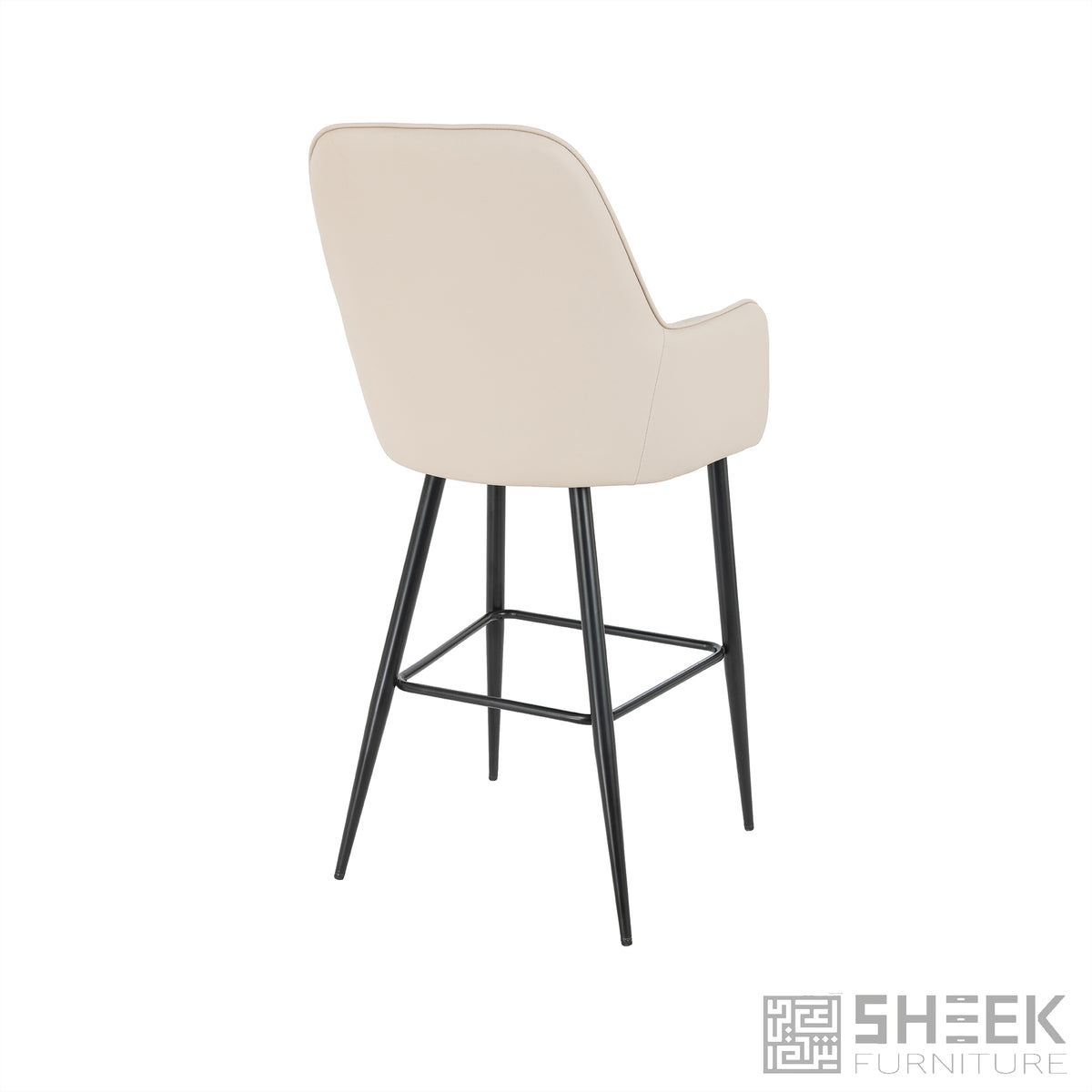Apollo Bar Stool – Blush Beige