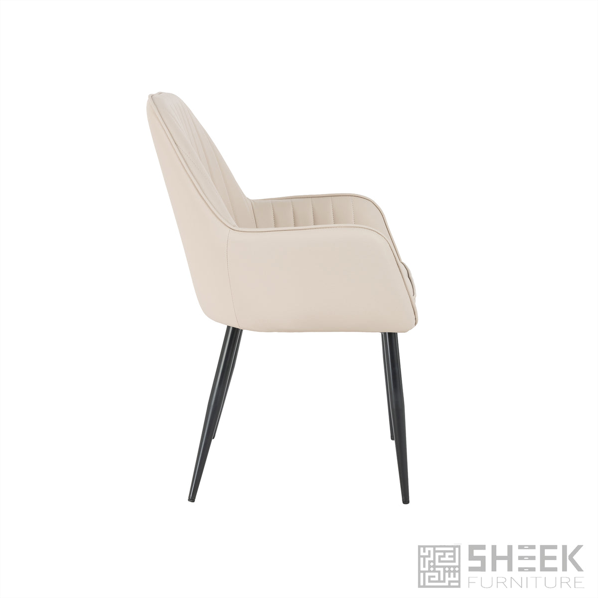 Apollo Accent Chair – Blush Beige