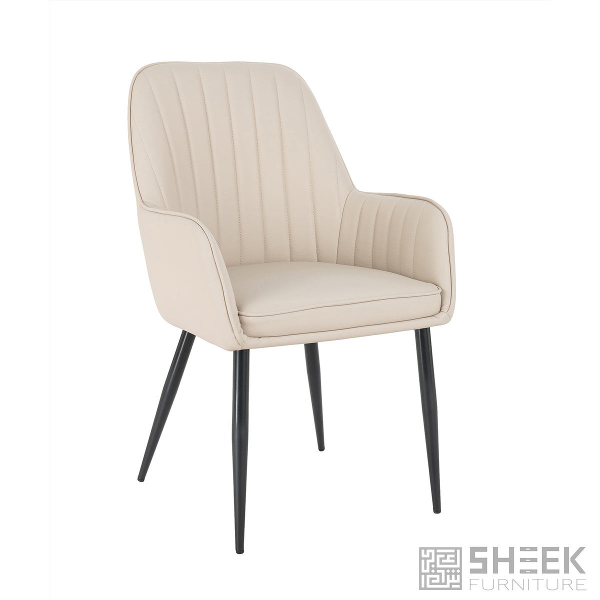 Apollo Accent Chair – Blush Beige
