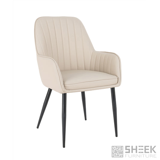 Apollo Accent Chair – Blush Beige