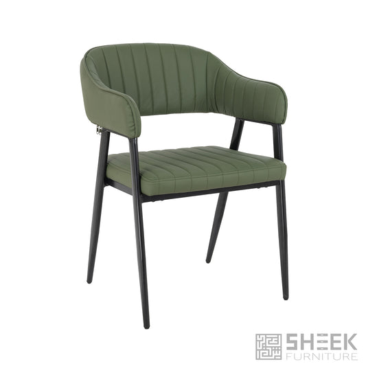 Hampton Barrel Chair – Olive Green
