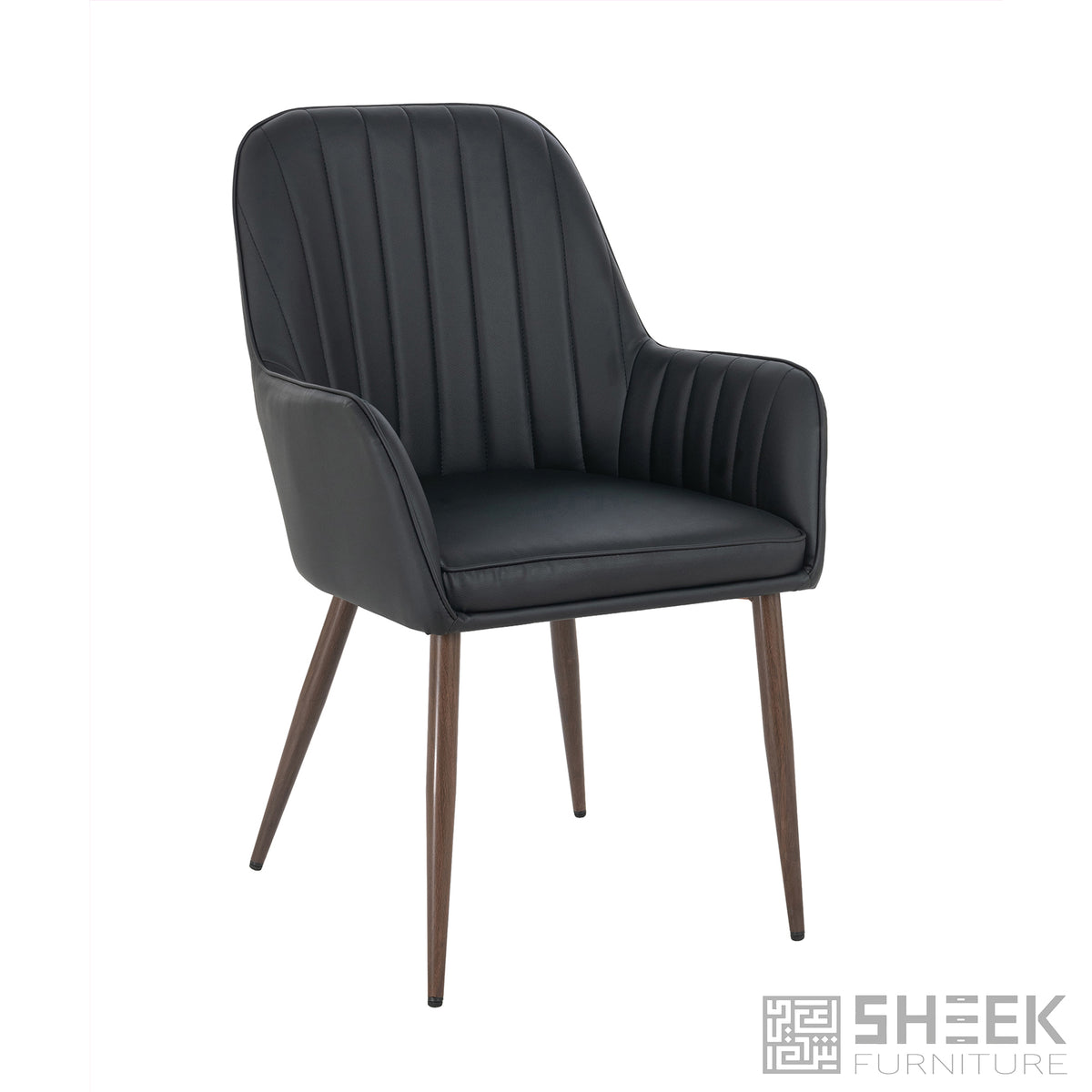 Apollo Accent Chair – Midnight Black