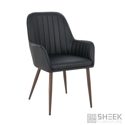 Apollo Accent Chair – Midnight Black