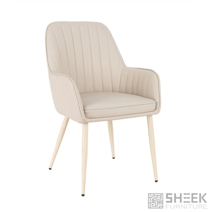 Apollo Accent Chair – Blush Beige