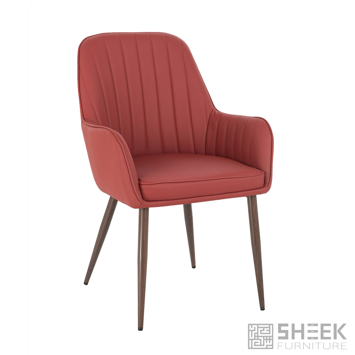 Apollo Accent Chair – Wine Red