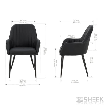 Apollo Accent Chair – Rust Brown