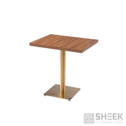 HPL Dining Table – Amberwood - 24 x 30