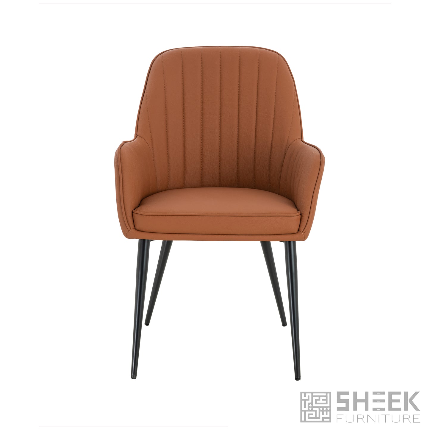 Apollo Accent Chair – Rust Brown