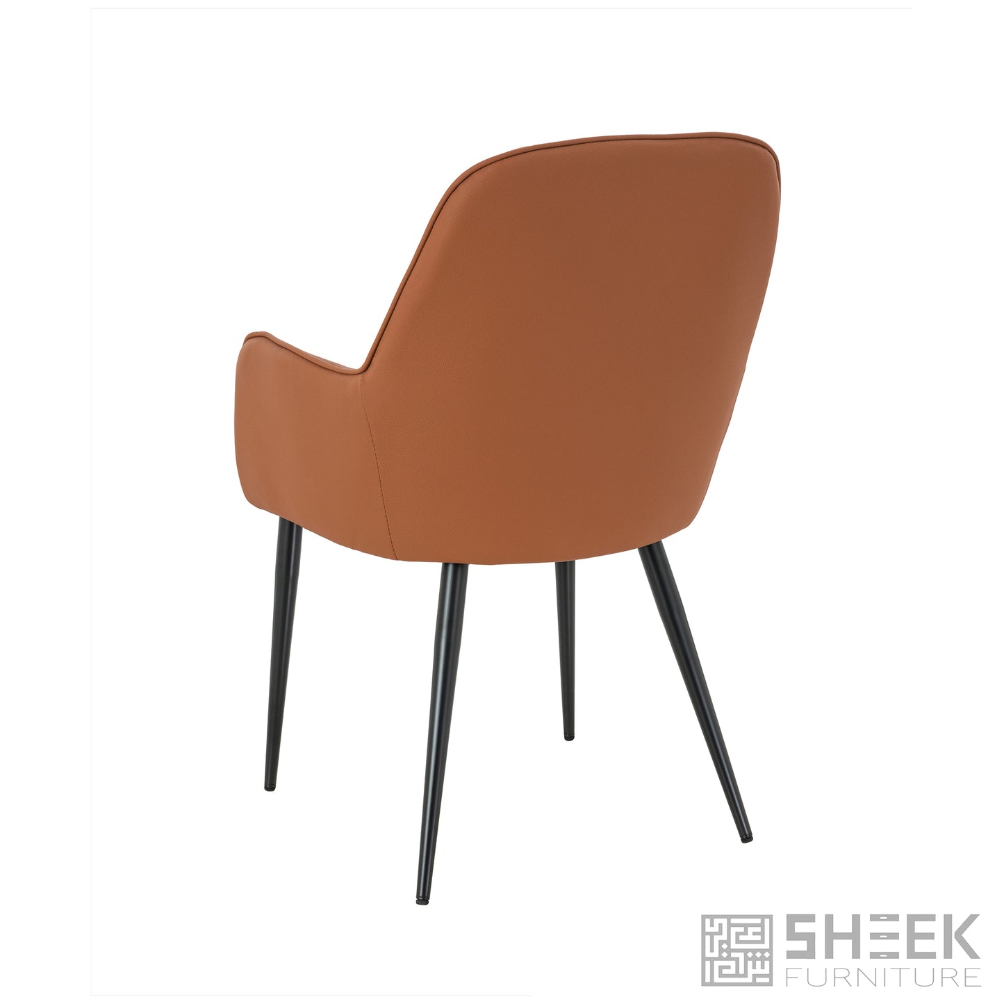 Apollo Accent Chair – Rust Brown