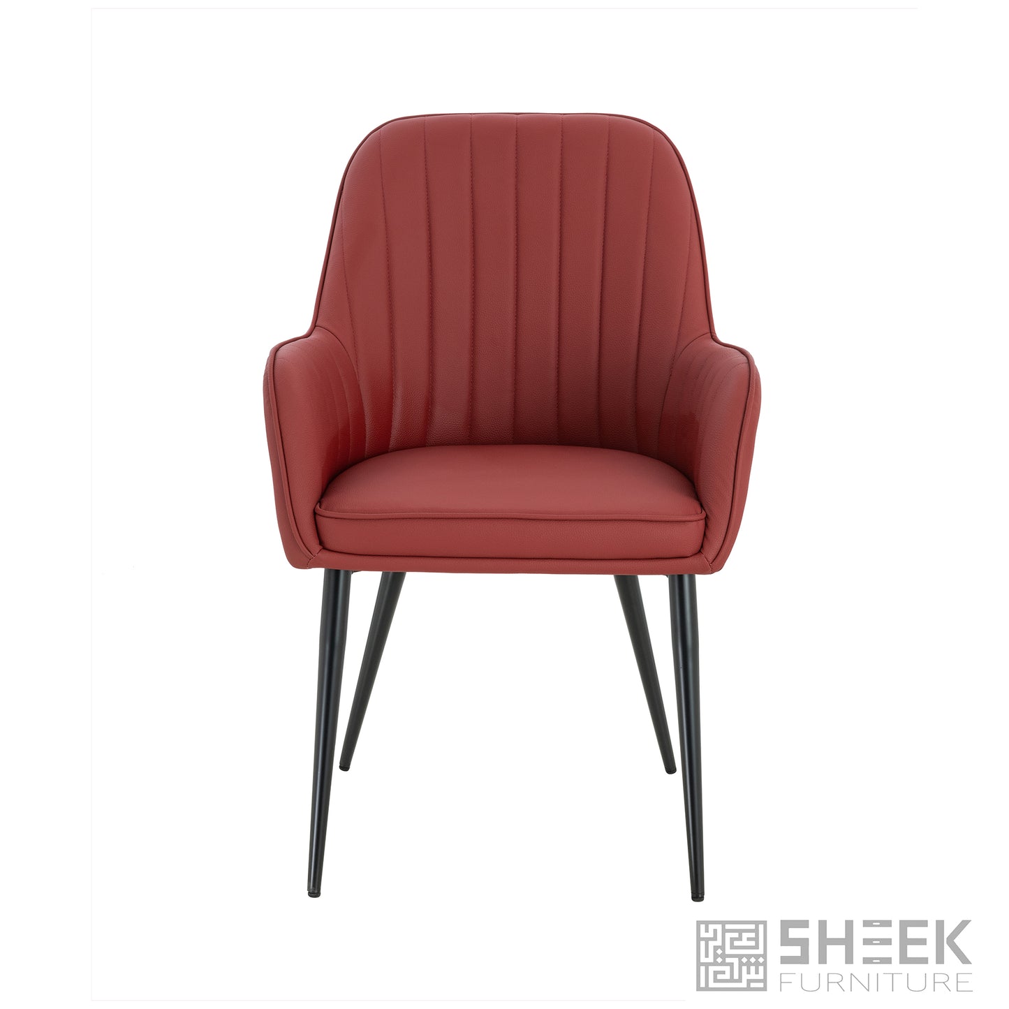 Apollo Accent Chair – Wine Red