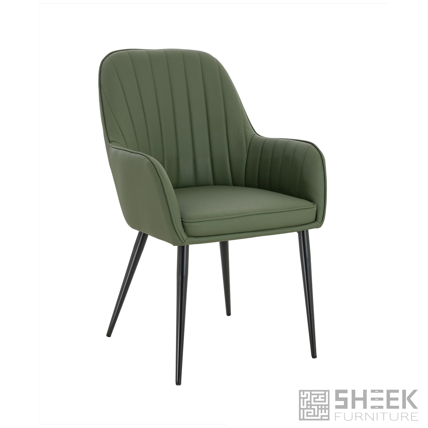 Apollo Accent Chair – Olive Green