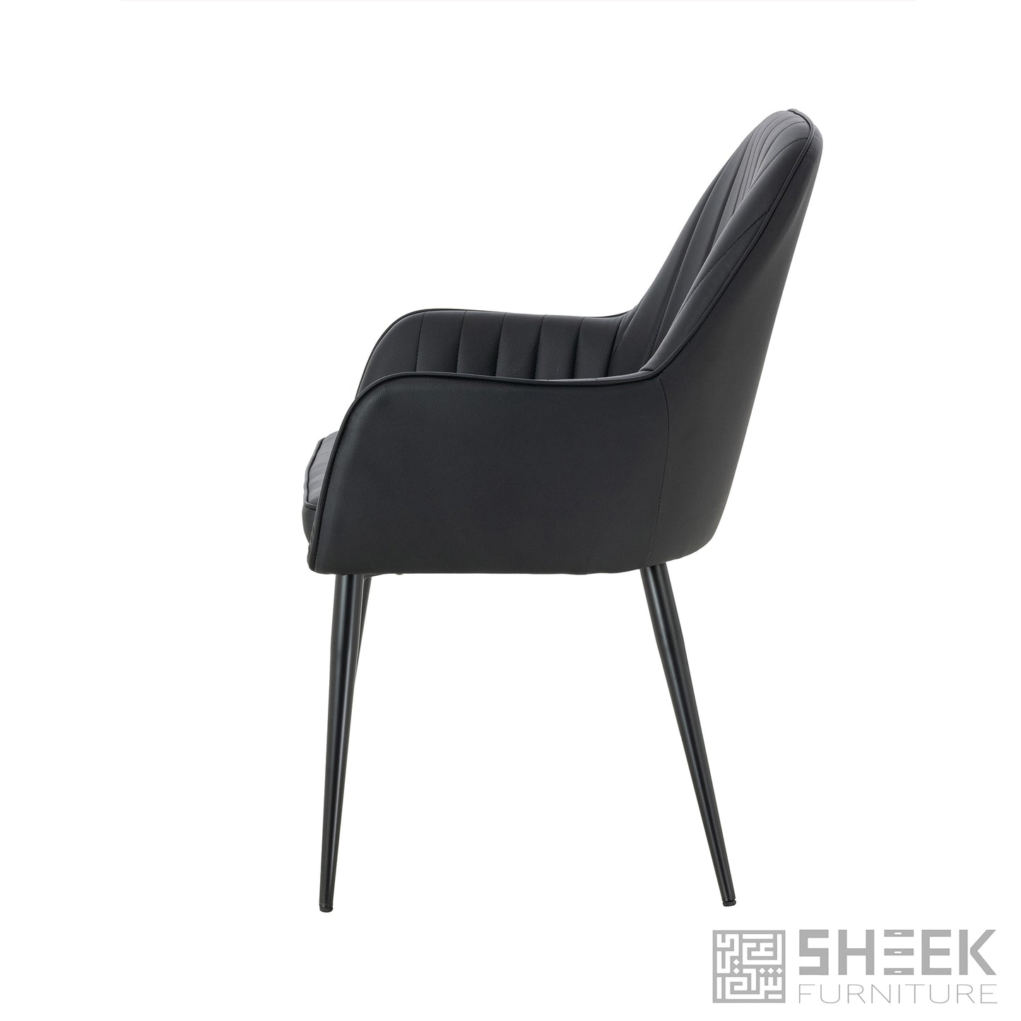 Apollo Accent Chair – Midnight Black