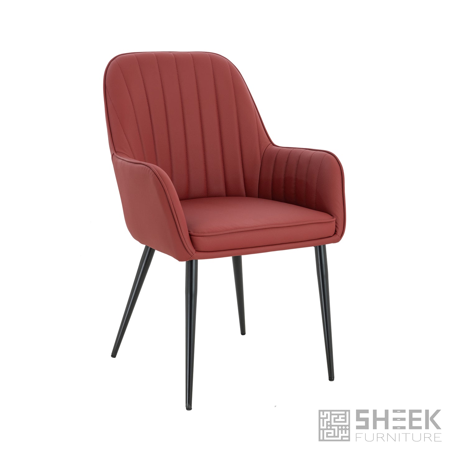 Apollo Accent Chair – Rust Brown