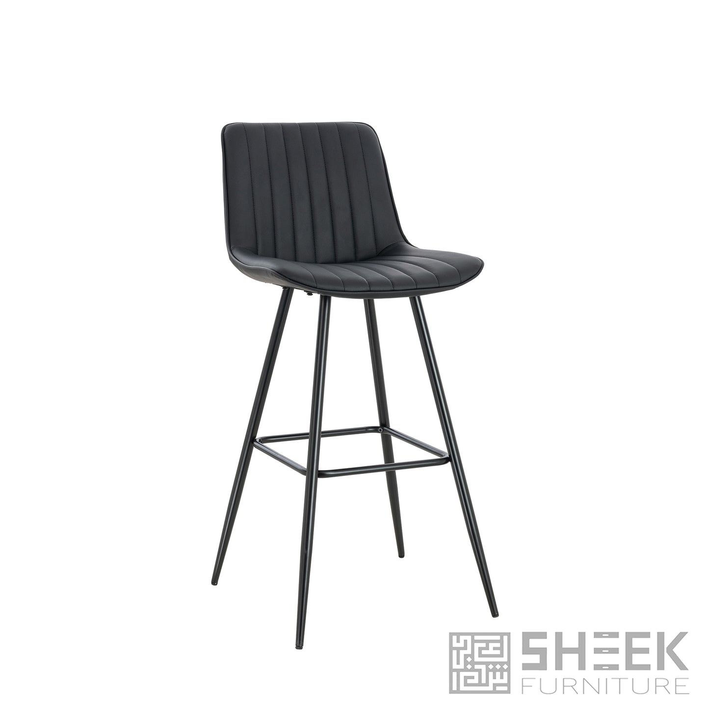 Hermes Bar Stool – Rust Brown