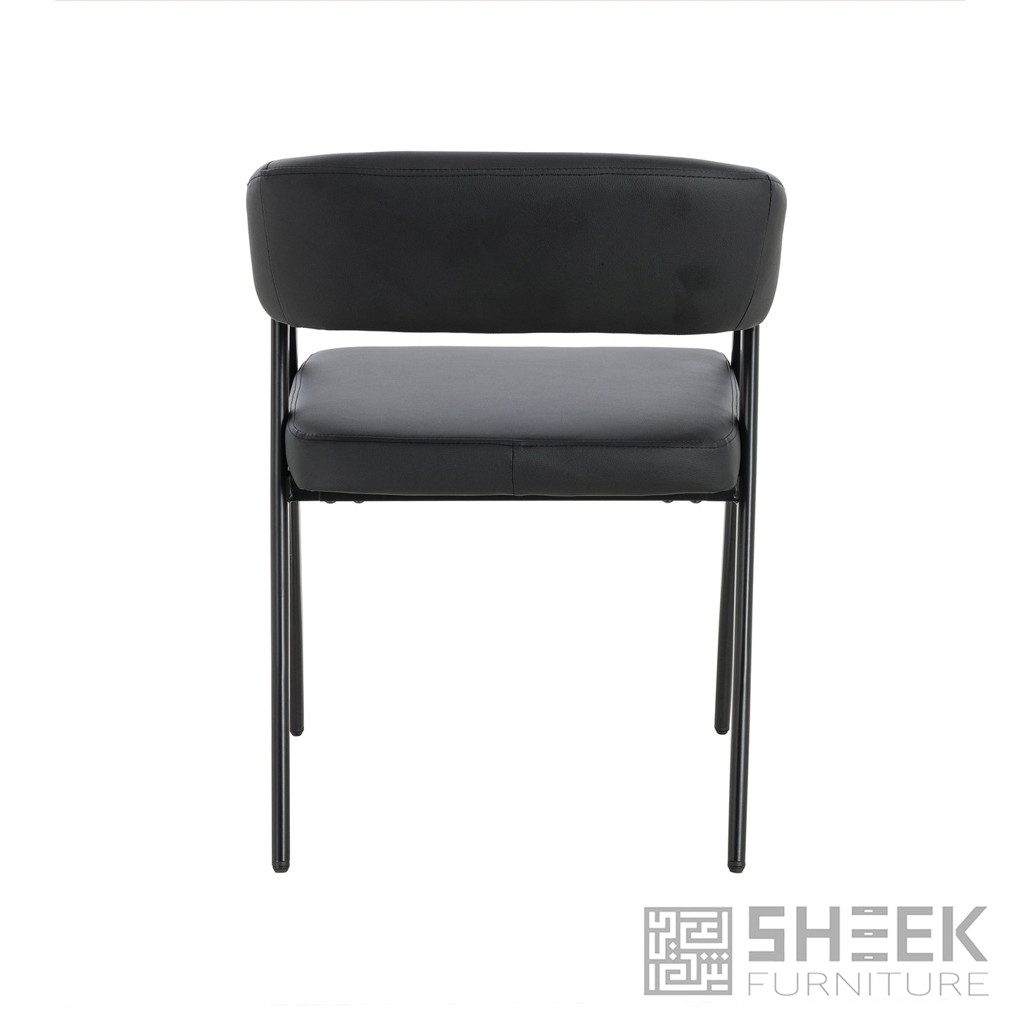 Hestia Barrel Chair – Midnight Black