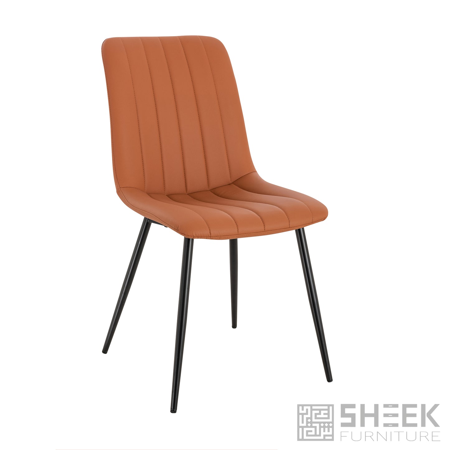 Hermes Cafe Chair – Rust Brown