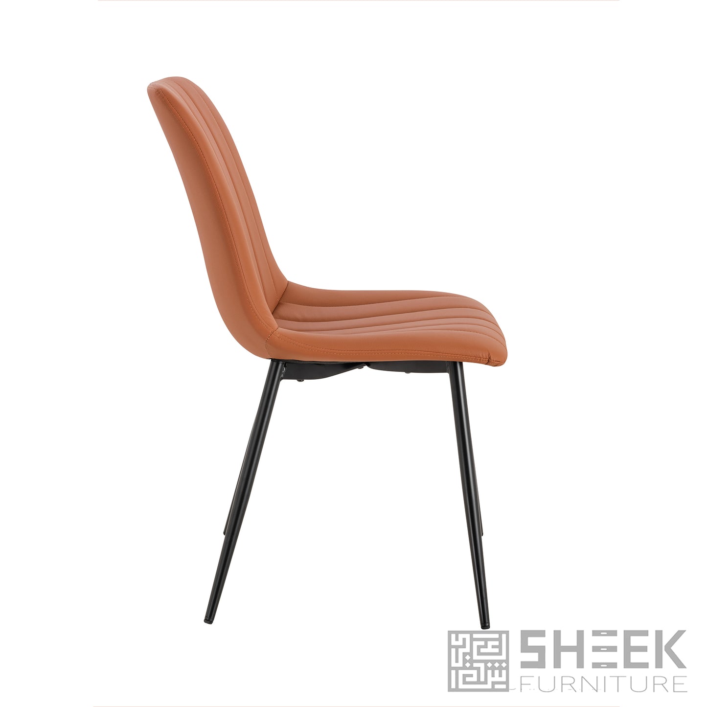 Hermes Cafe Chair – Rust Brown
