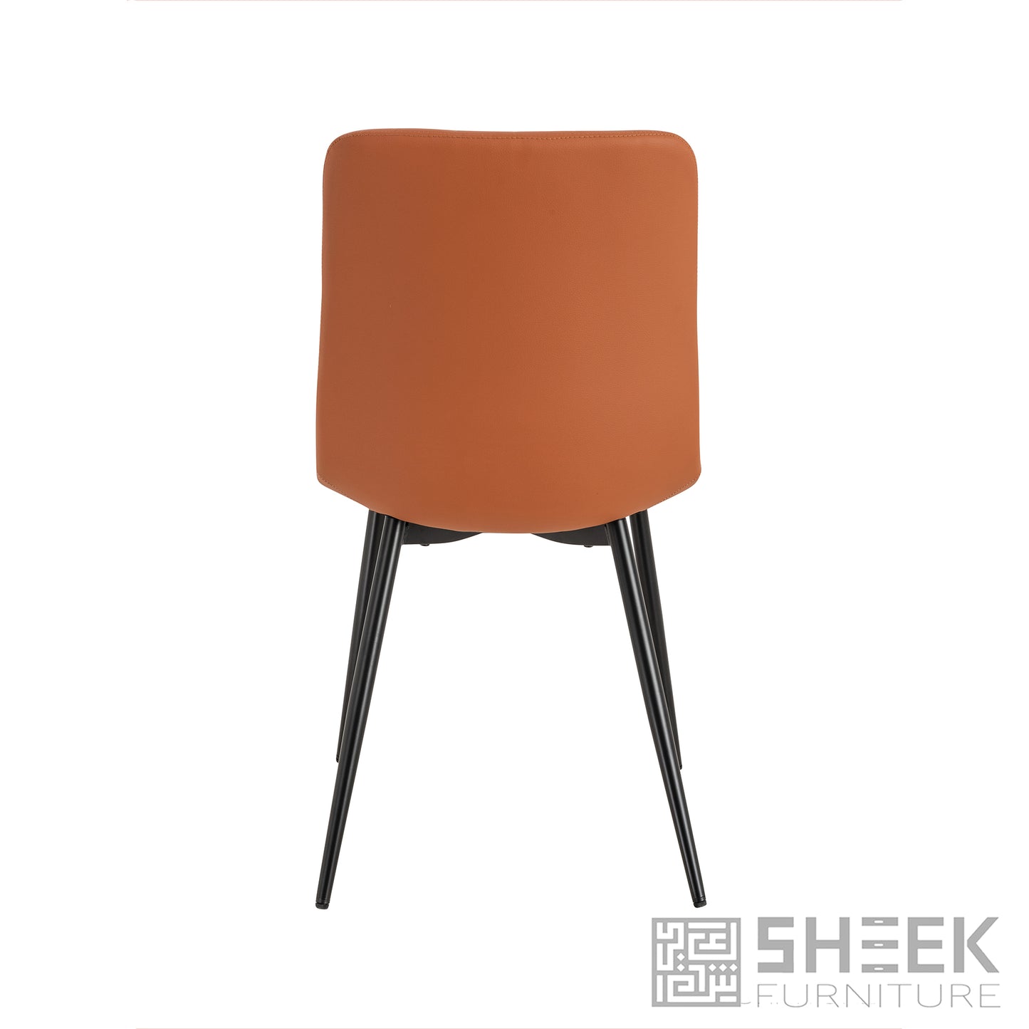 Hermes Cafe Chair – Rust Brown