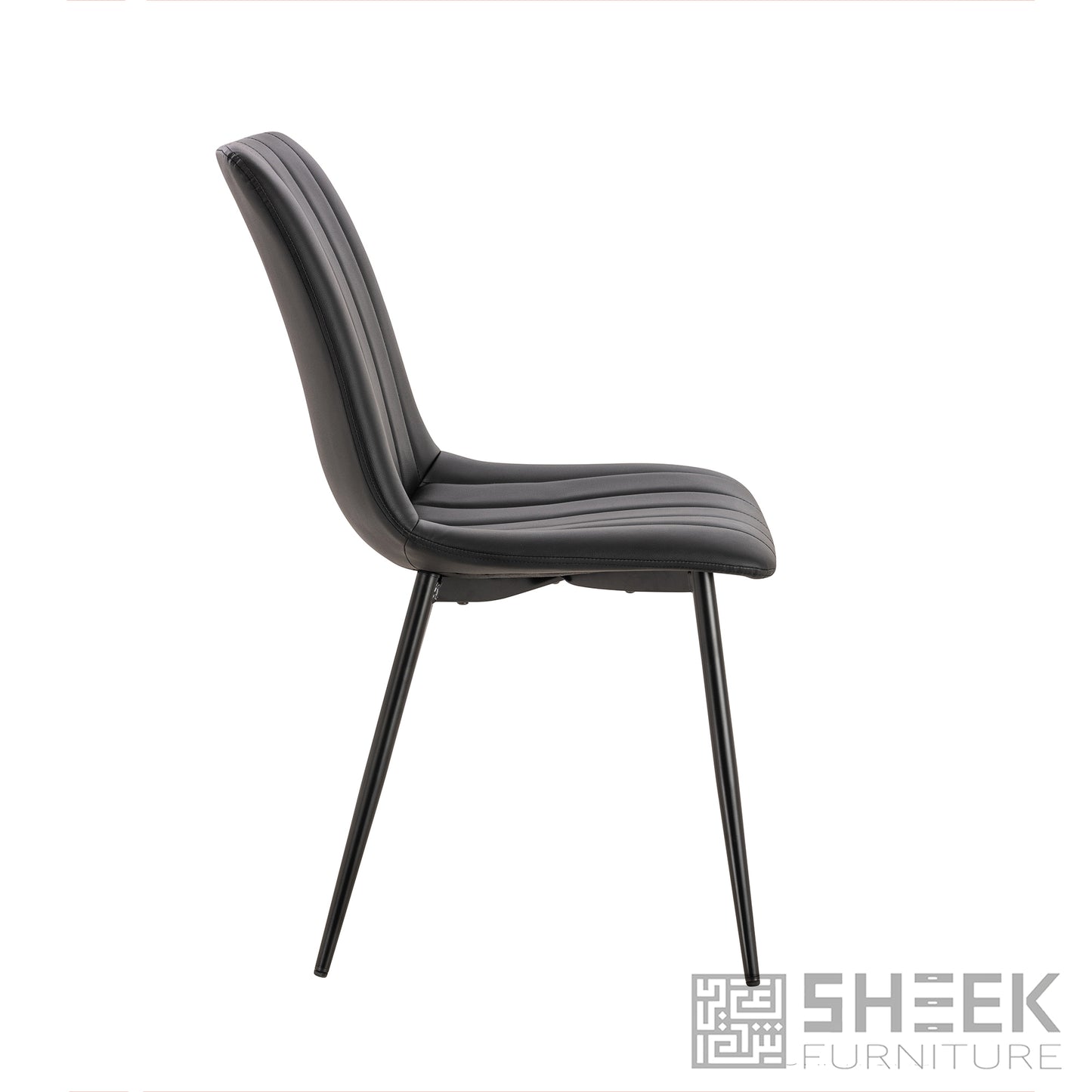 Hermes Cafe Chair – Midnight Black