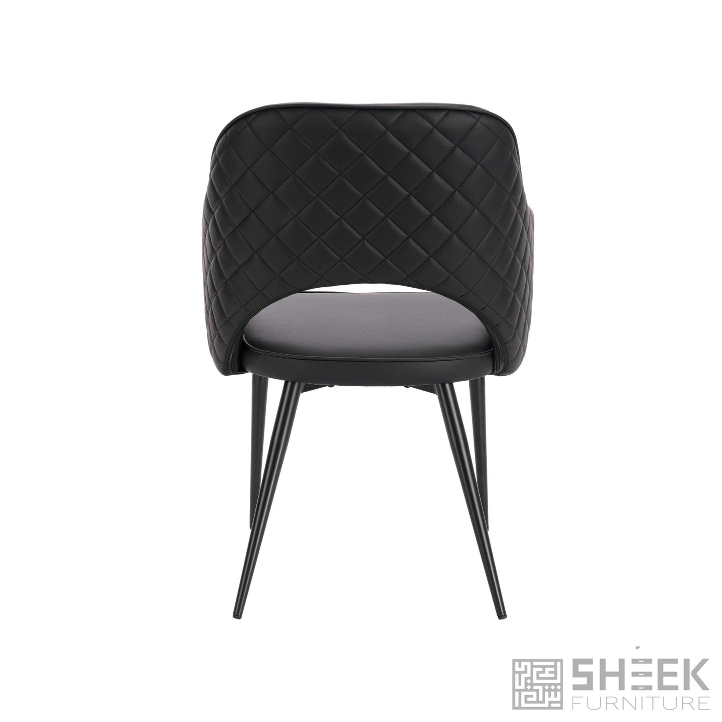 Ares Dining Chair – Midnight Black
