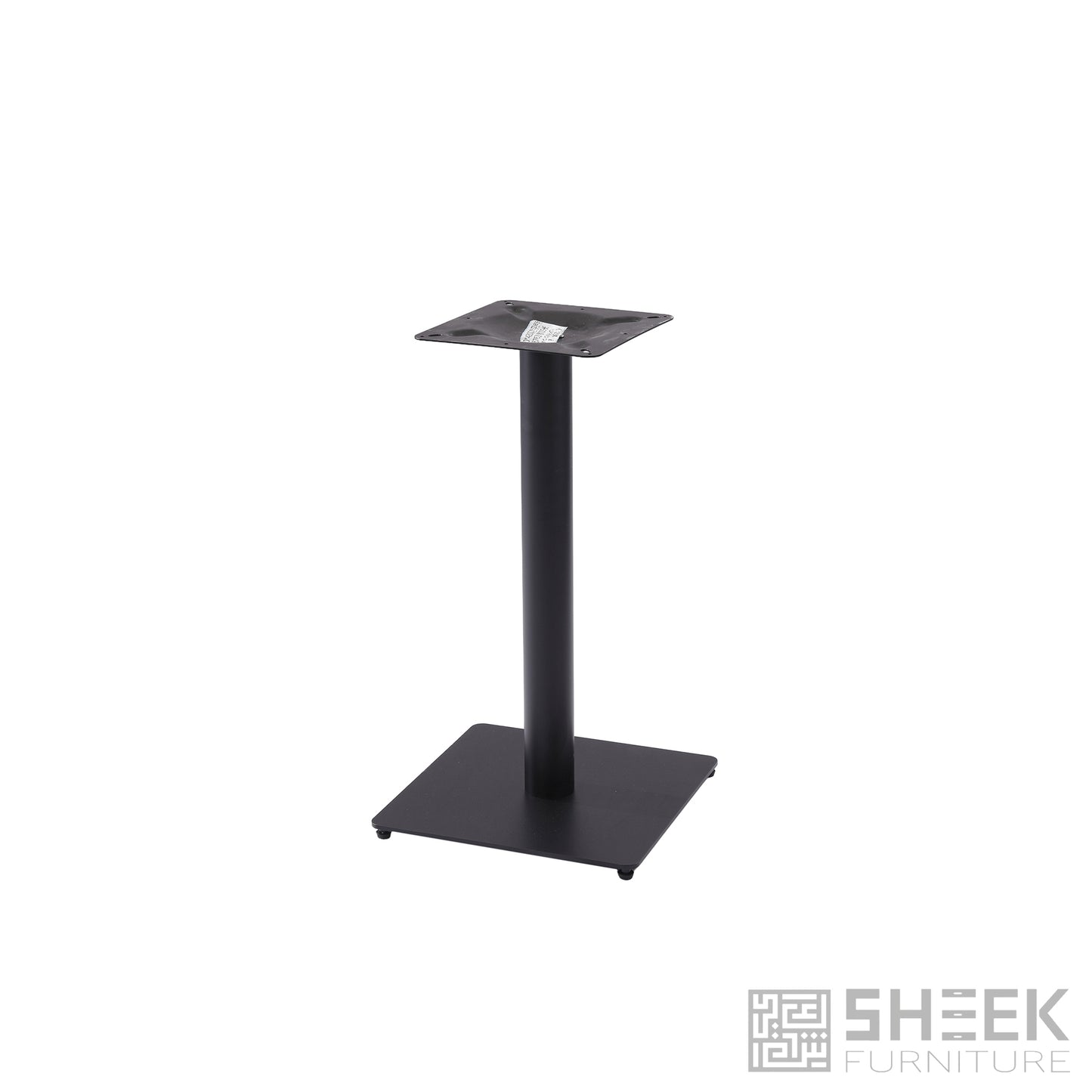 Cronus Table Base - Black Iron - 2-Seater