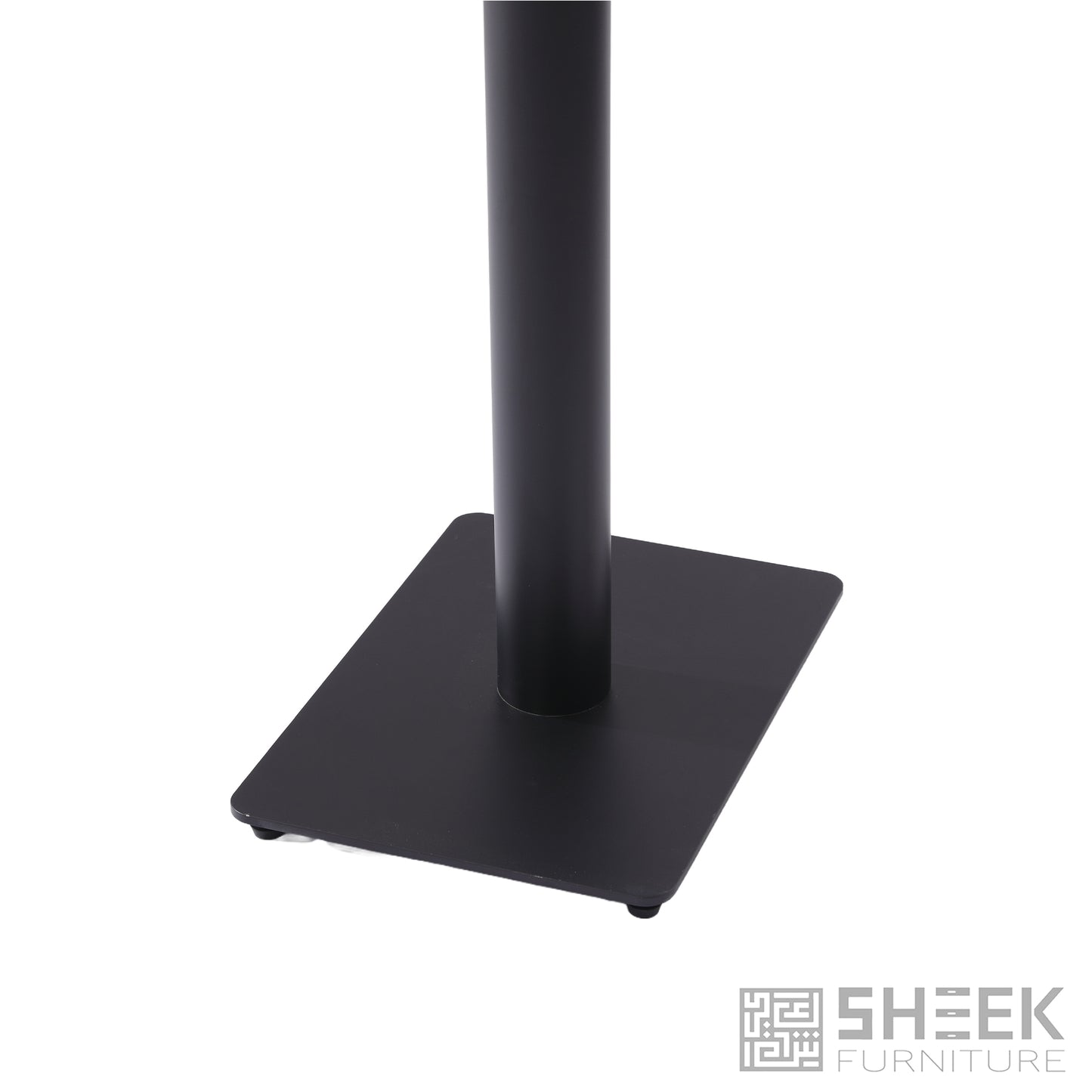 Cronus Table Base - 4-Seater - Black Iron - Disconnected