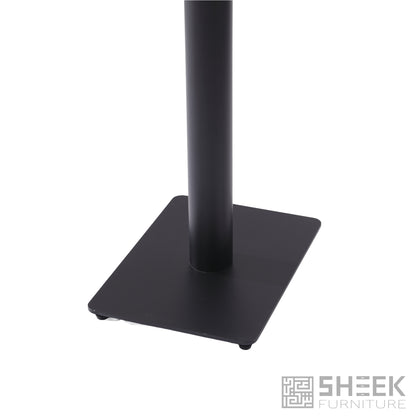 Cronus Table Base - 4-Seater - Black Iron - Disconnected