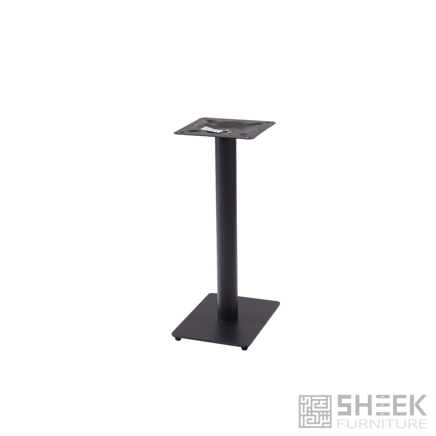 Cronus Table Base - 4-Seater - Black Iron - Disconnected