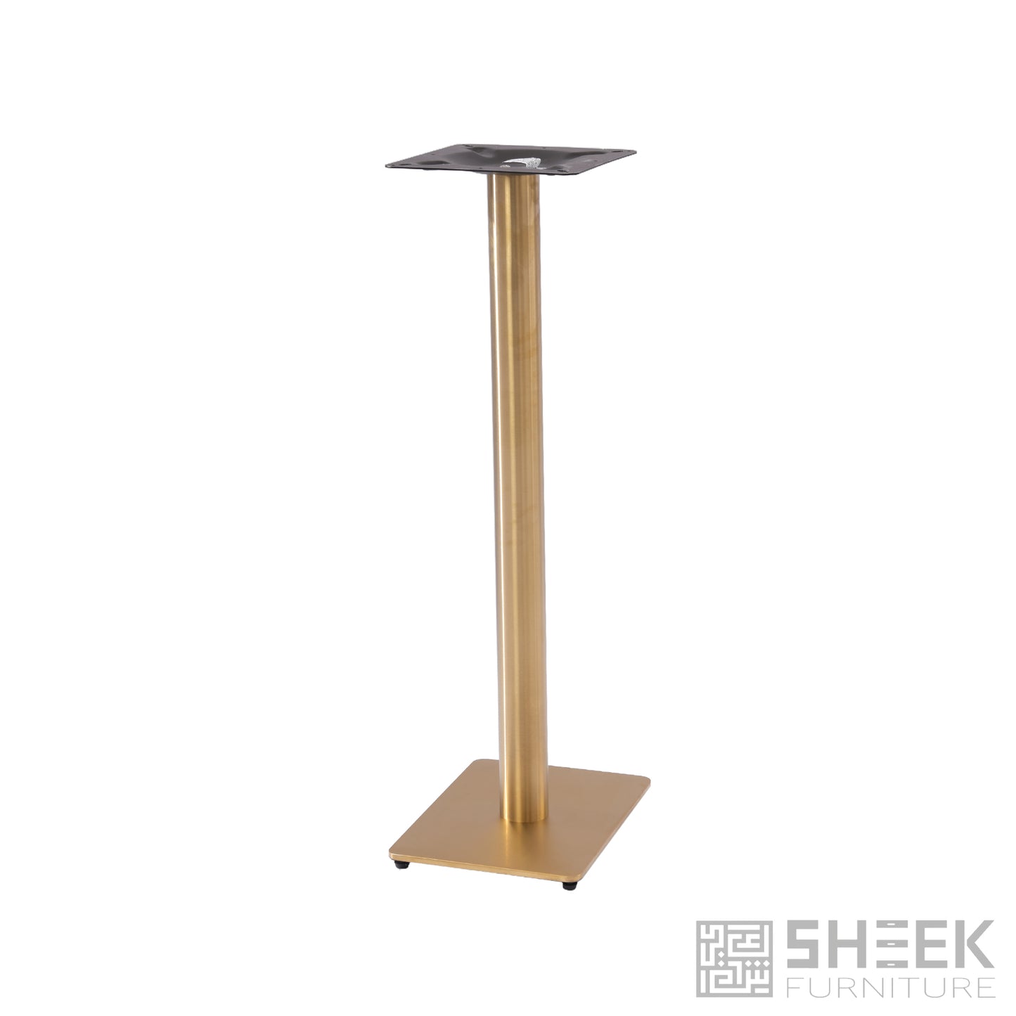 Cronus Table Base - 4-Seater - Stainless Steel Gold - Disconnected