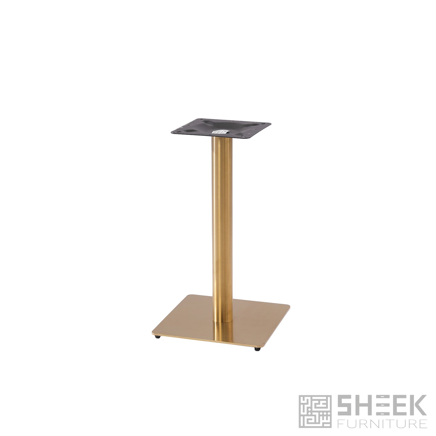 Cronus Table Base - Black Iron - 2-Seater