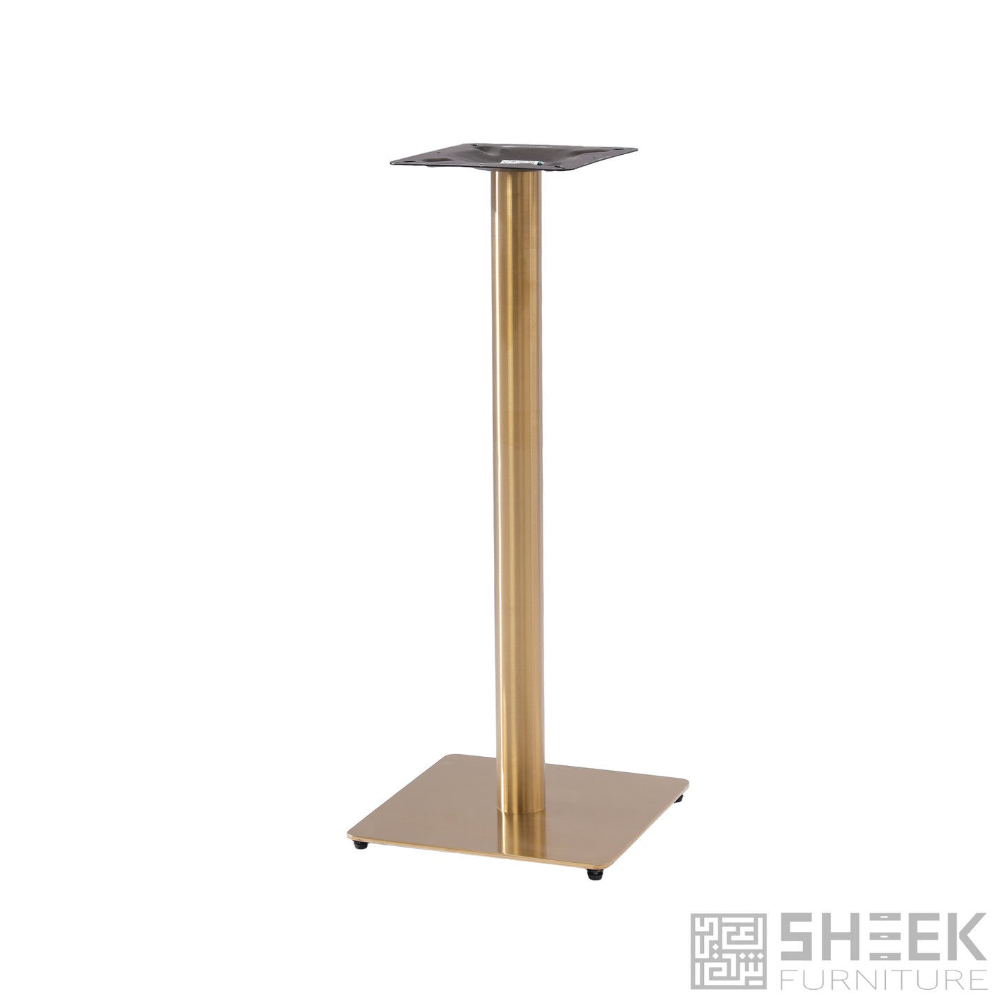 Cronus Table Base - Black Iron - 2-Seater