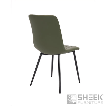 Hermes Cafe Chair – Olive Green